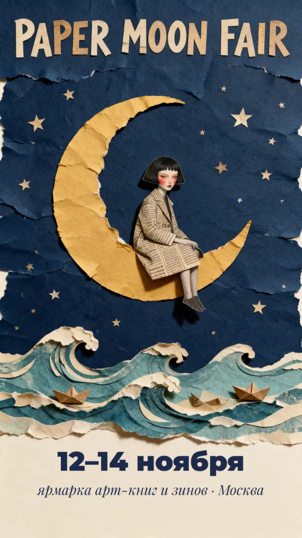 PAPER MOON FAIR — Анимированный постер