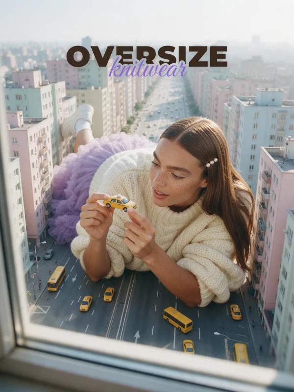 OVERSIZE — Сюр-гигантизм, fashion-ролик
